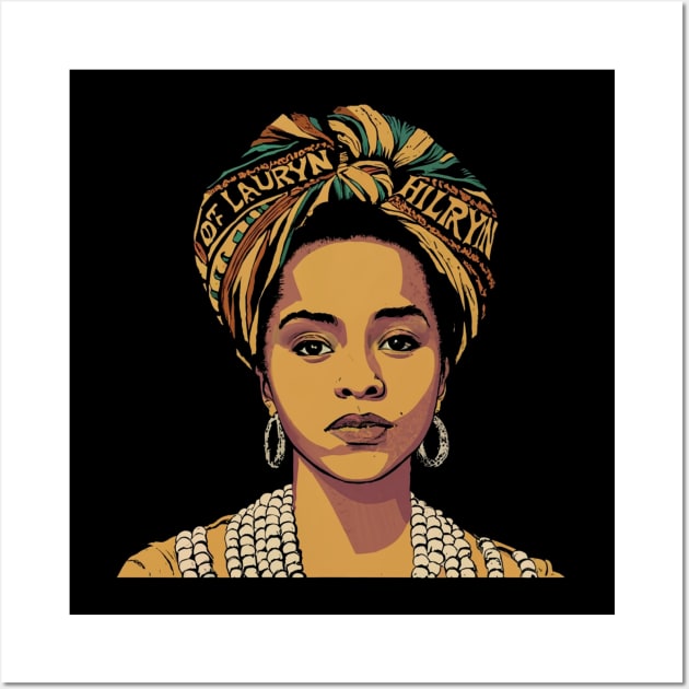 The art of Lauryn Hill Wall Art by Aldrvnd